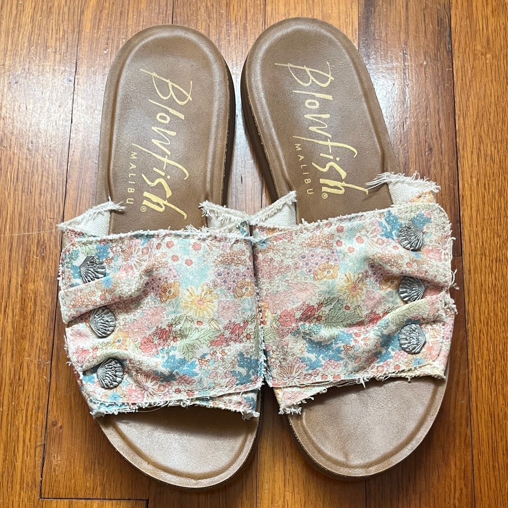 Blowfish Floral Sandals - Multicolor